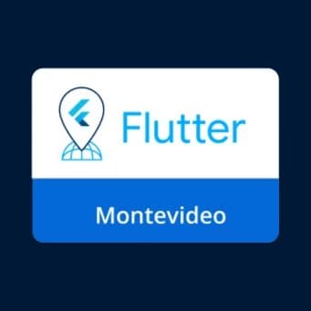 Logo de Flutter Montevideo